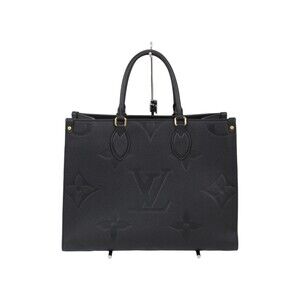 Louis Vuitton On the Go Empreinte Noir Black Obscur Black Handbag Tote Bag